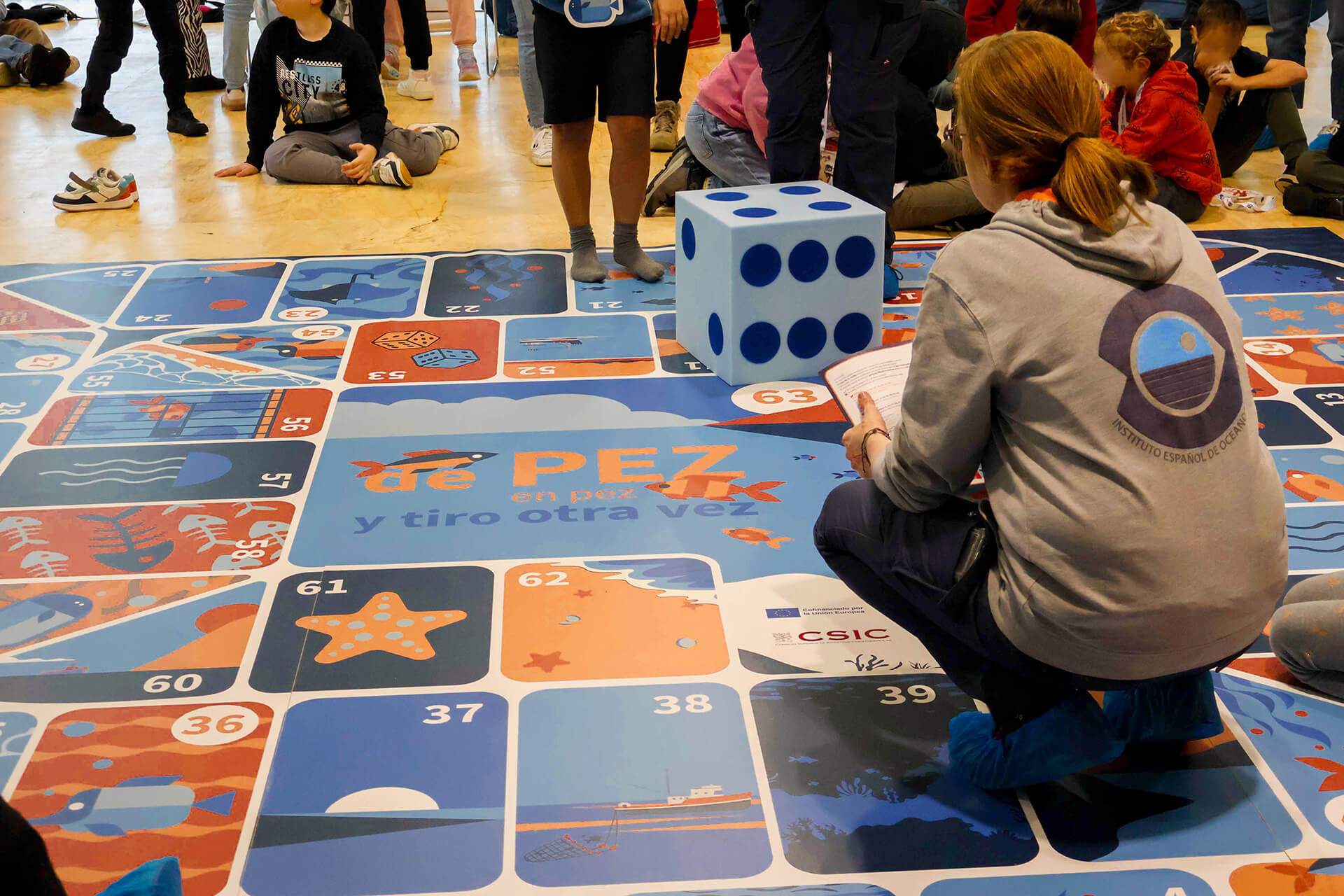 Juego OCA - IEO versión gigante